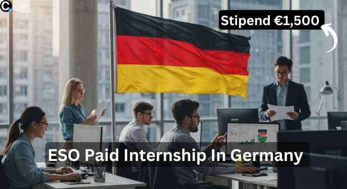 ESO Paid Internship In Germany 2025/26…